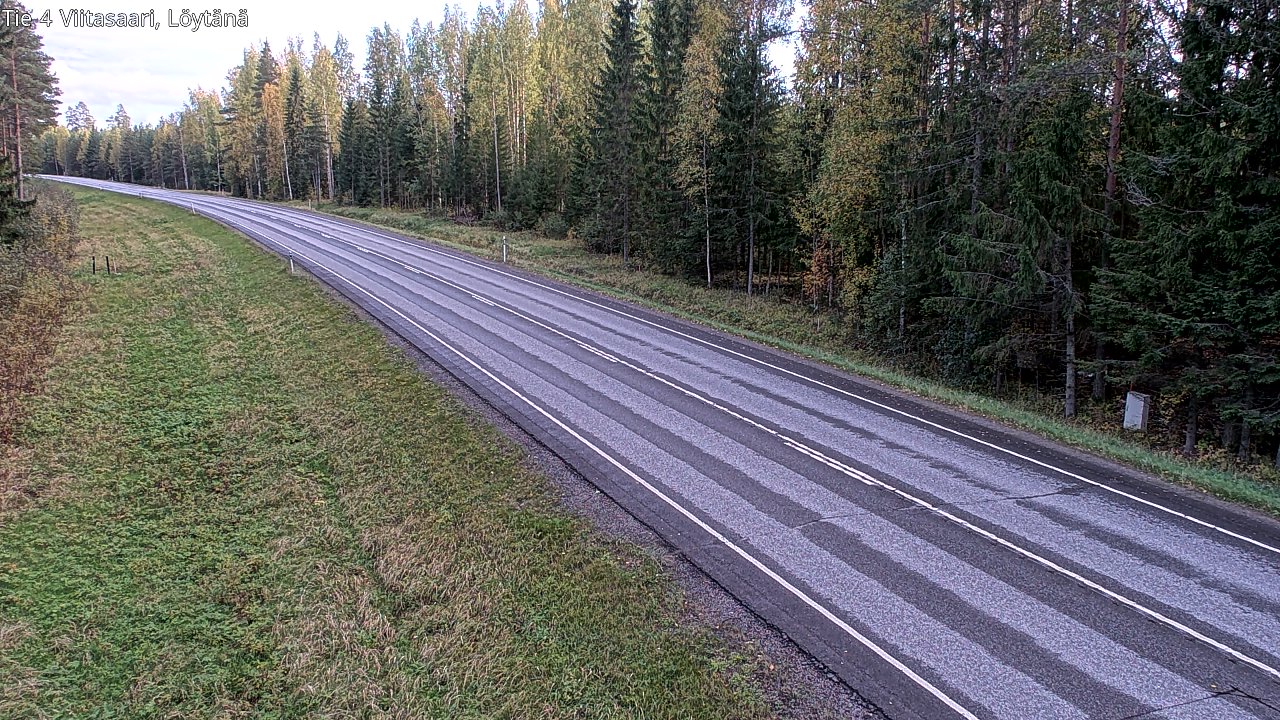 Weather Camera Image Väg 4 Viitasaari, Löytänä, Viitasaari, Keski-Suomi