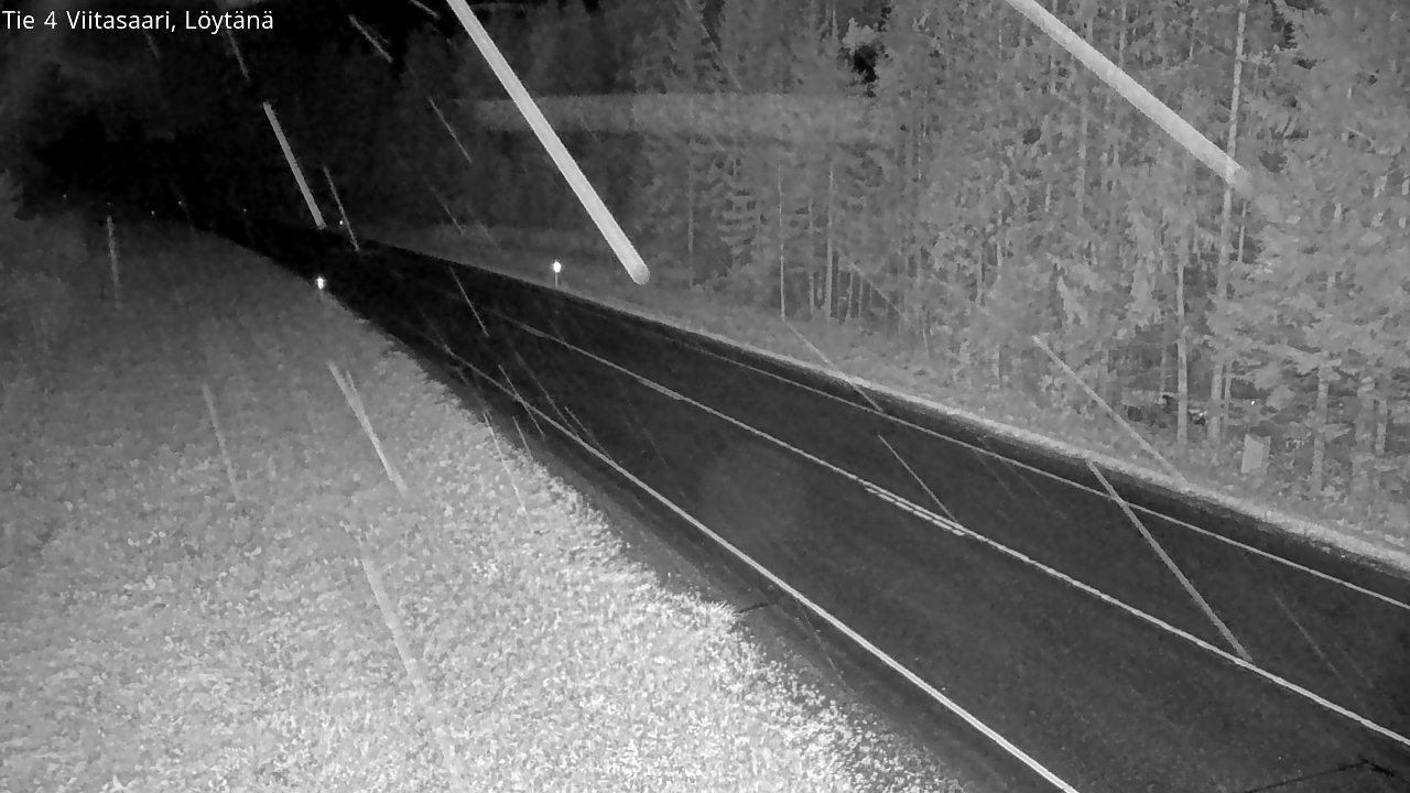 Weather Camera Image Väg 4 Viitasaari, Löytänä, Viitasaari, Keski-Suomi