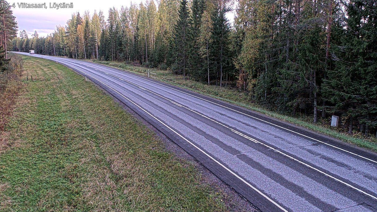 Weather Camera Image Väg 4 Viitasaari, Löytänä, Viitasaari, Keski-Suomi