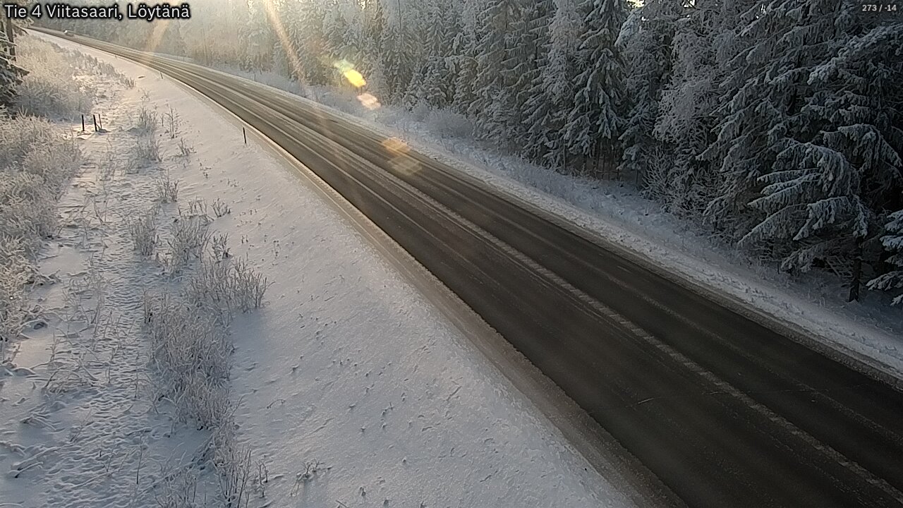 Weather Camera Image Road 4 Viitasaari, Löytänä, Viitasaari, Keski-Suomi