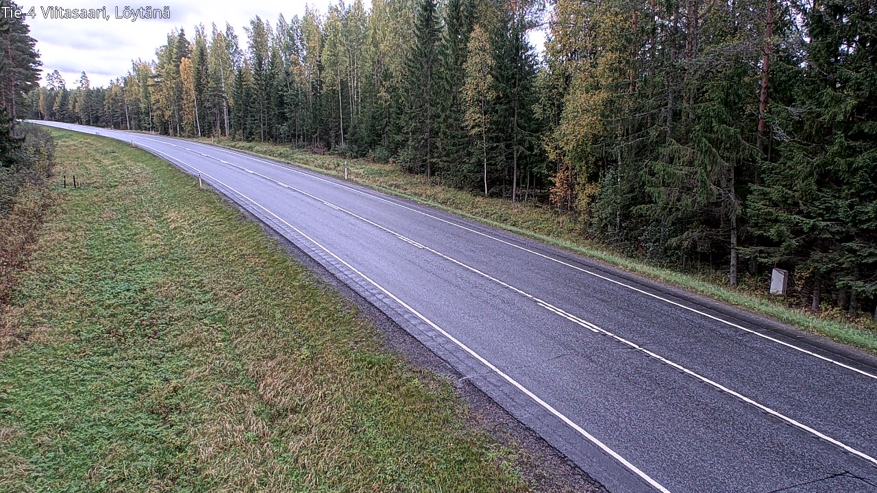Weather Camera Image Väg 4 Viitasaari, Löytänä, Viitasaari, Keski-Suomi