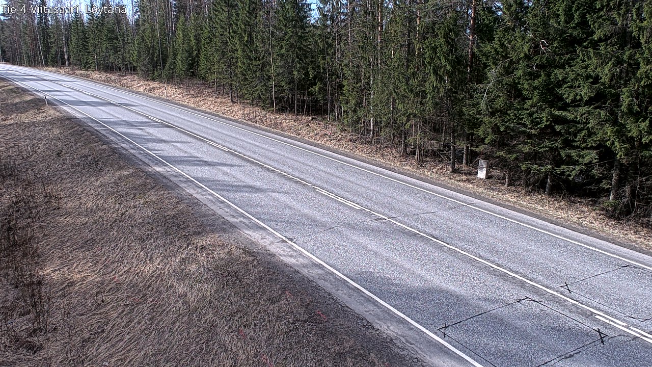 Weather Camera Image Road 4 Viitasaari, Löytänä, Viitasaari, Keski-Suomi