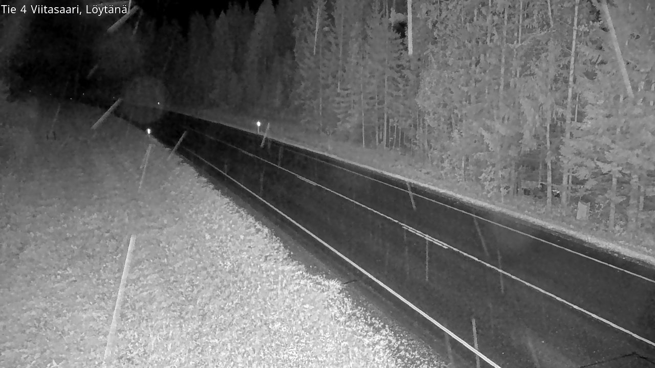 Weather Camera Image Väg 4 Viitasaari, Löytänä, Viitasaari, Keski-Suomi