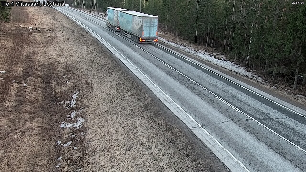 Weather Camera Image Väg 4 Viitasaari, Löytänä, Viitasaari, Keski-Suomi