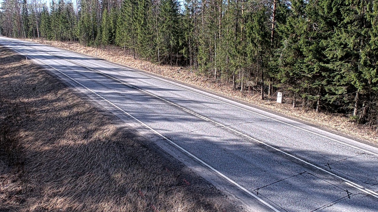 Weather Camera Image Road 4 Viitasaari, Löytänä, Viitasaari, Keski-Suomi