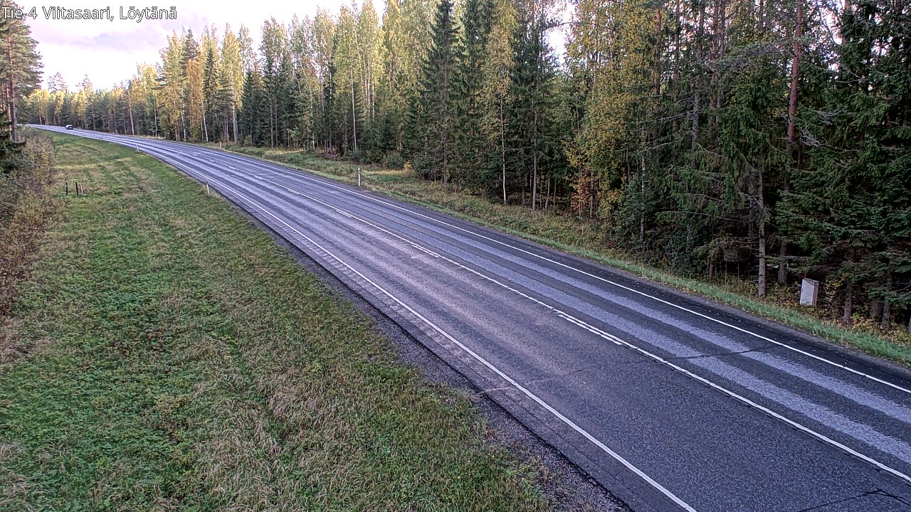 Weather Camera Image Väg 4 Viitasaari, Löytänä, Viitasaari, Keski-Suomi