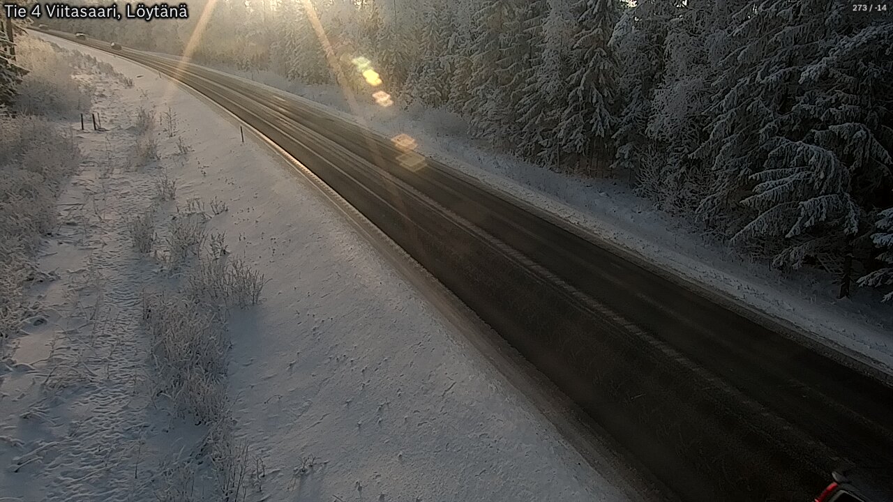 Weather Camera Image Road 4 Viitasaari, Löytänä, Viitasaari, Keski-Suomi