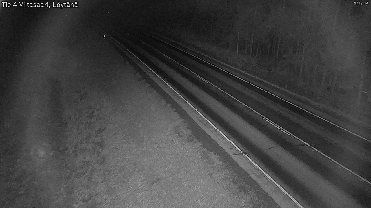 Weather Camera Image Road 4 Viitasaari, Löytänä, Viitasaari, Keski-Suomi