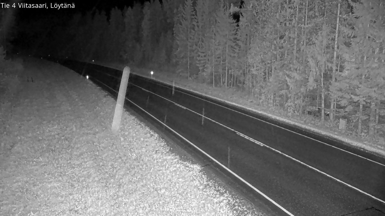 Weather Camera Image Väg 4 Viitasaari, Löytänä, Viitasaari, Keski-Suomi