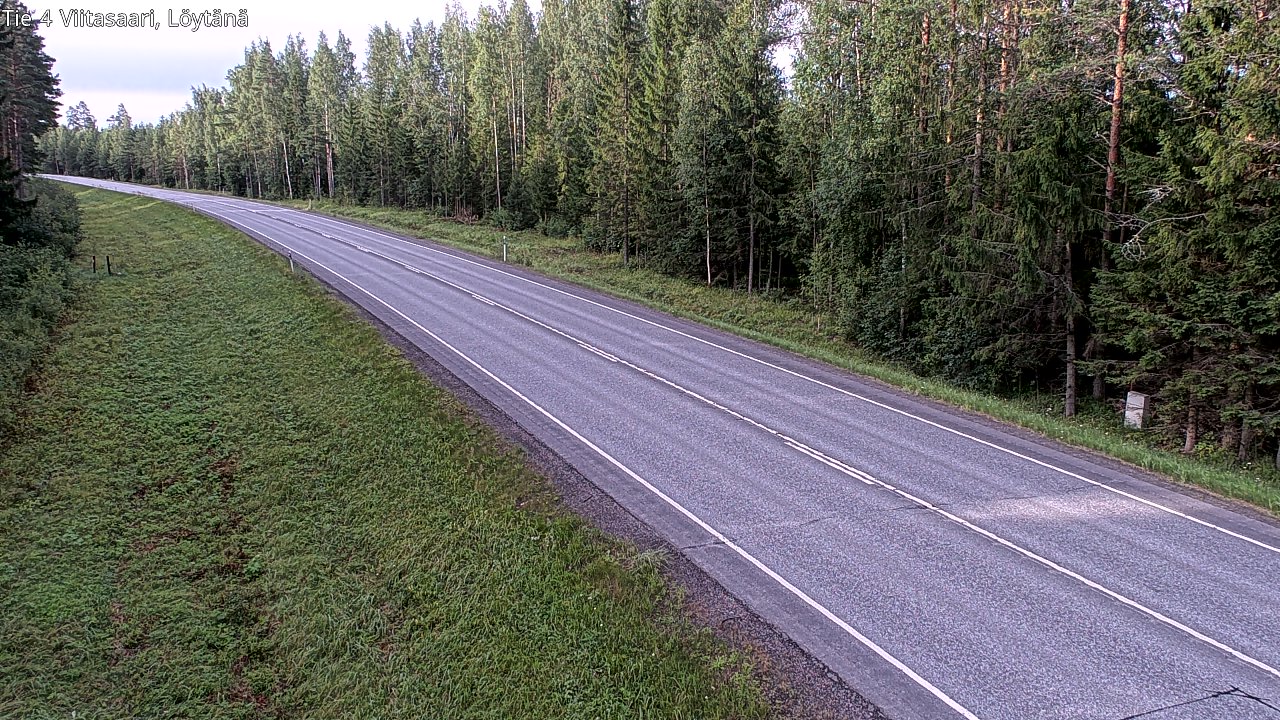 Weather Camera Image Road 4 Viitasaari, Löytänä, Viitasaari, Keski-Suomi