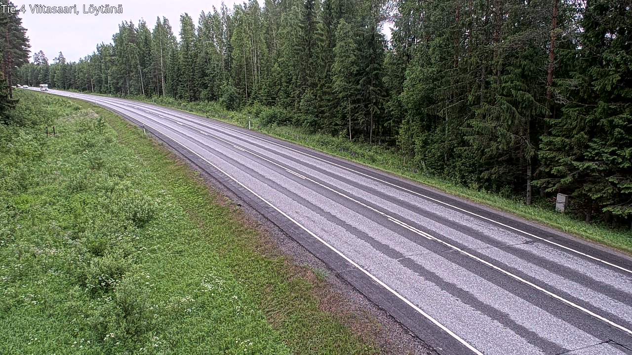 Weather Camera Image Väg 4 Viitasaari, Löytänä, Viitasaari, Keski-Suomi