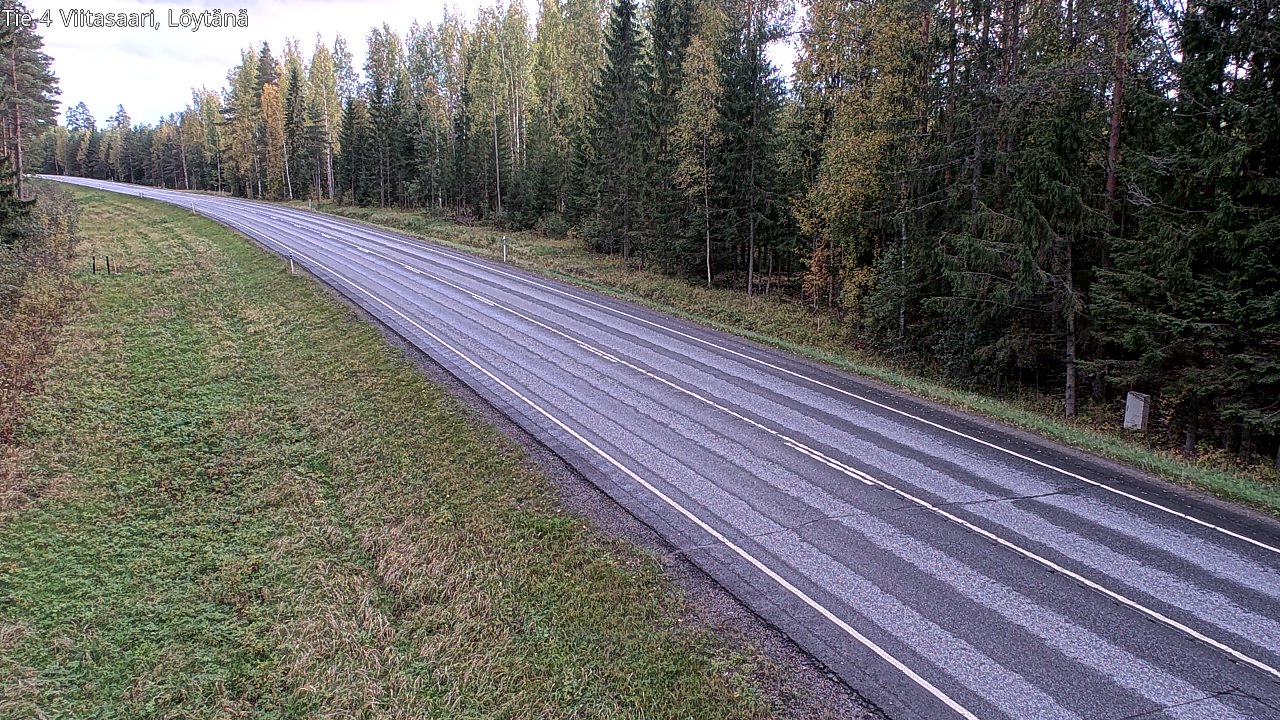 Weather Camera Image Väg 4 Viitasaari, Löytänä, Viitasaari, Keski-Suomi