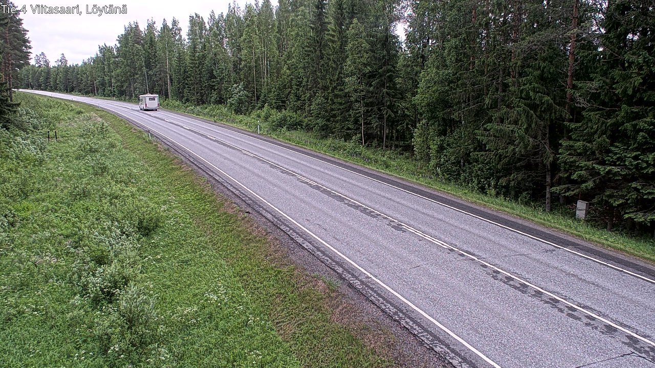 Weather Camera Image Väg 4 Viitasaari, Löytänä, Viitasaari, Keski-Suomi