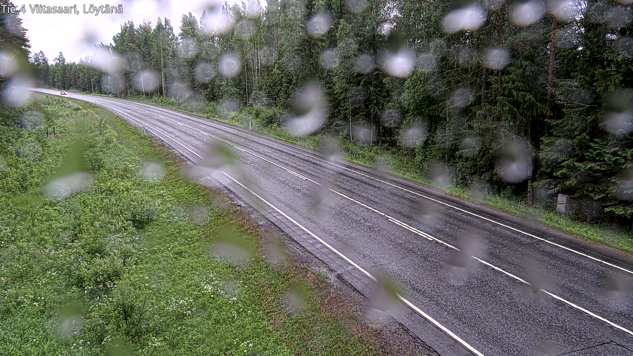 Weather Camera Image Väg 4 Viitasaari, Löytänä, Viitasaari, Keski-Suomi