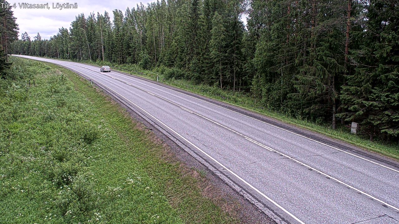 Weather Camera Image Road 4 Viitasaari, Löytänä, Viitasaari, Keski-Suomi