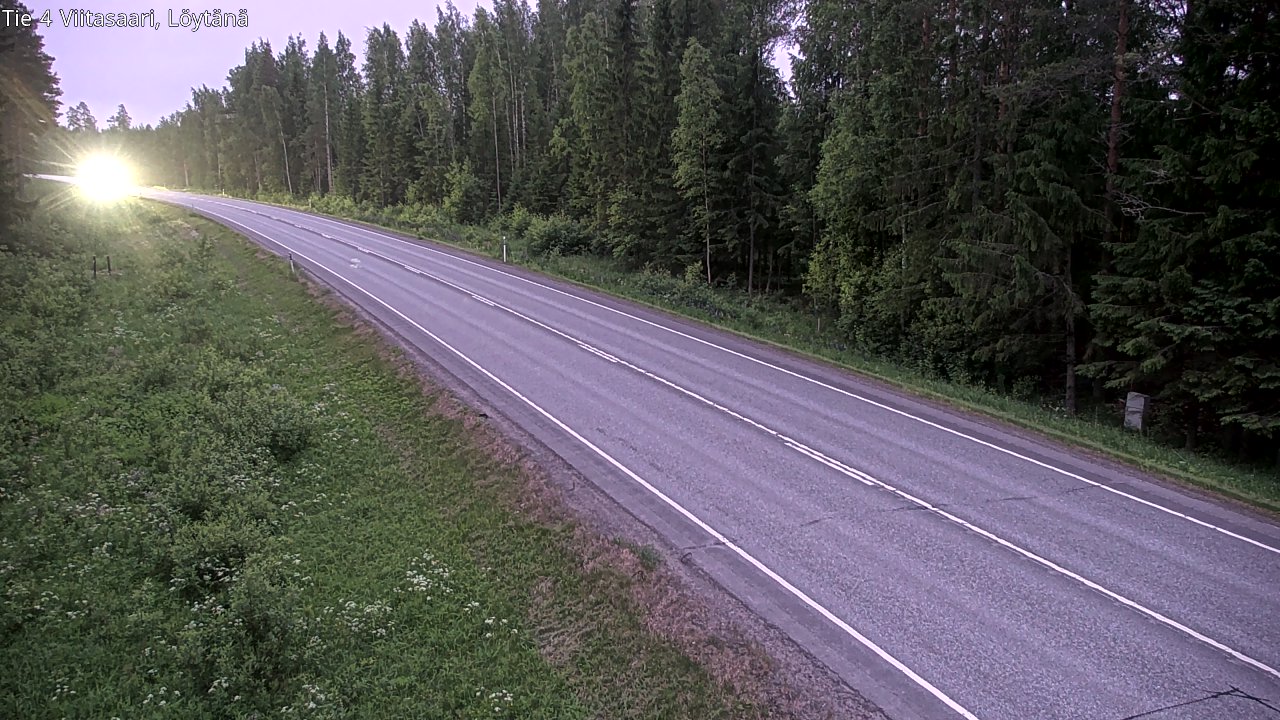 Kelikamerat Kuva Tie 4 Viitasaari, Löytänä, Viitasaari, Keski-Suomi
