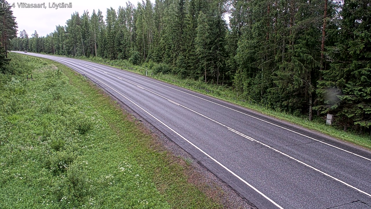 Weather Camera Image Väg 4 Viitasaari, Löytänä, Viitasaari, Keski-Suomi