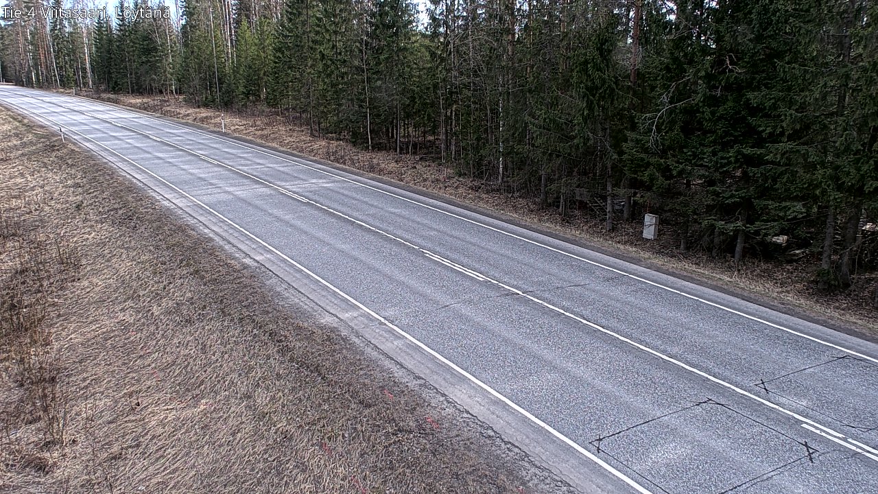 Weather Camera Image Road 4 Viitasaari, Löytänä, Viitasaari, Keski-Suomi