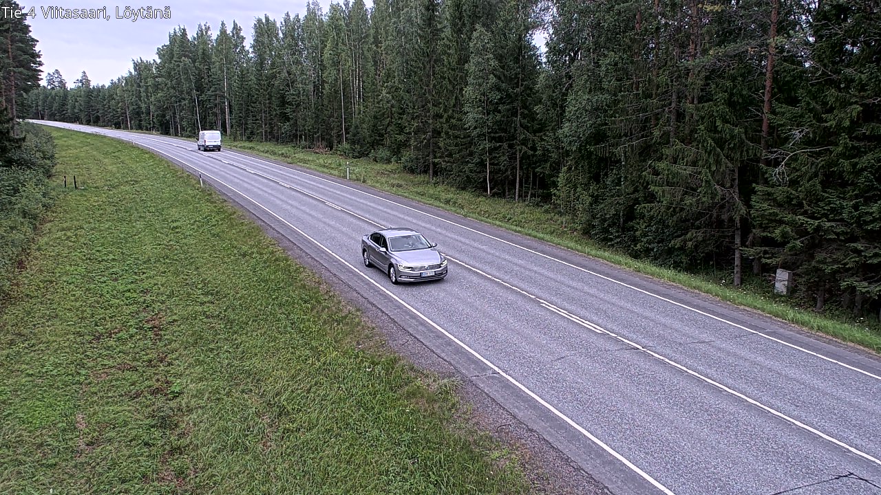 Weather Camera Image Väg 4 Viitasaari, Löytänä, Viitasaari, Keski-Suomi