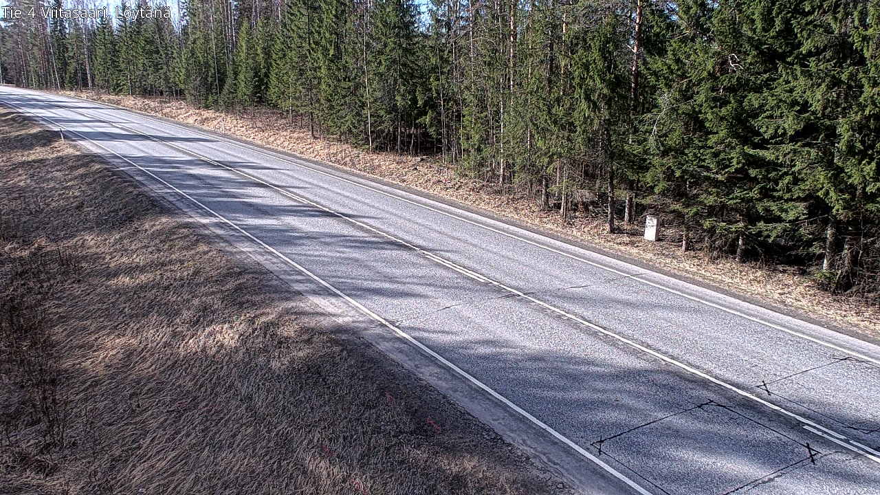 Weather Camera Image Road 4 Viitasaari, Löytänä, Viitasaari, Keski-Suomi