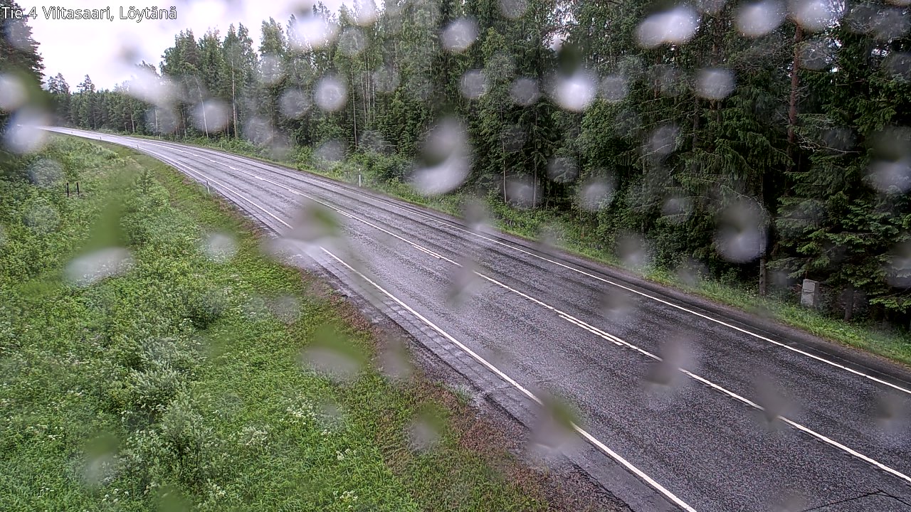 Weather Camera Image Väg 4 Viitasaari, Löytänä, Viitasaari, Keski-Suomi