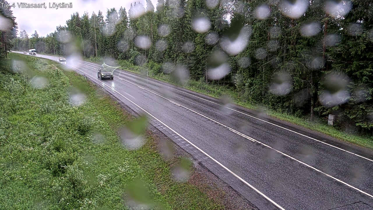 Weather Camera Image Väg 4 Viitasaari, Löytänä, Viitasaari, Keski-Suomi