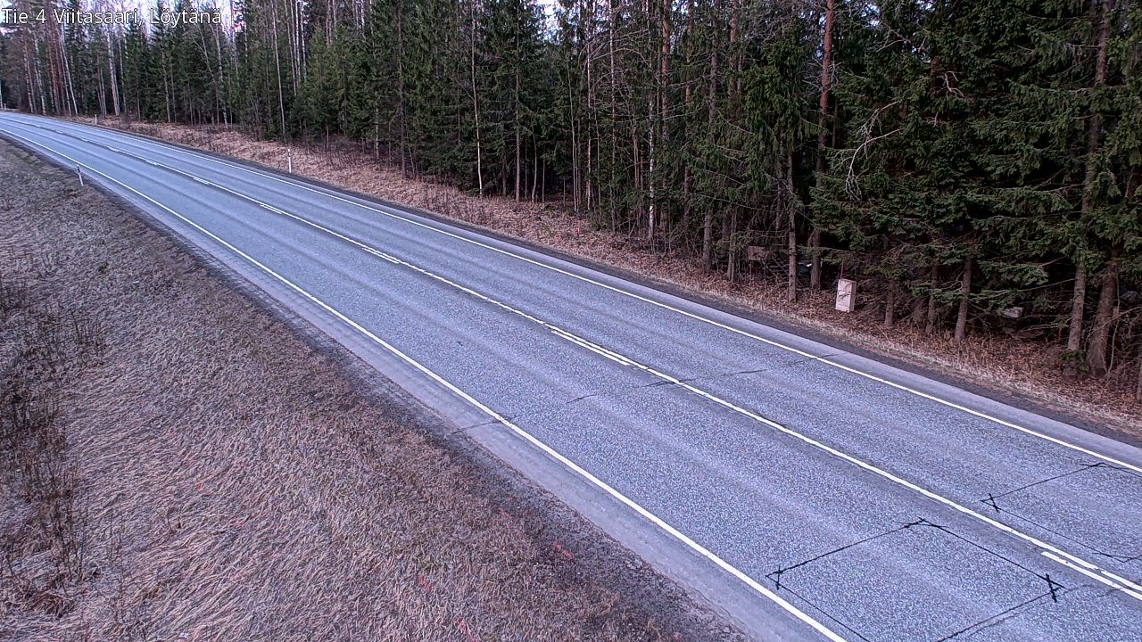 Weather Camera Image Road 4 Viitasaari, Löytänä, Viitasaari, Keski-Suomi