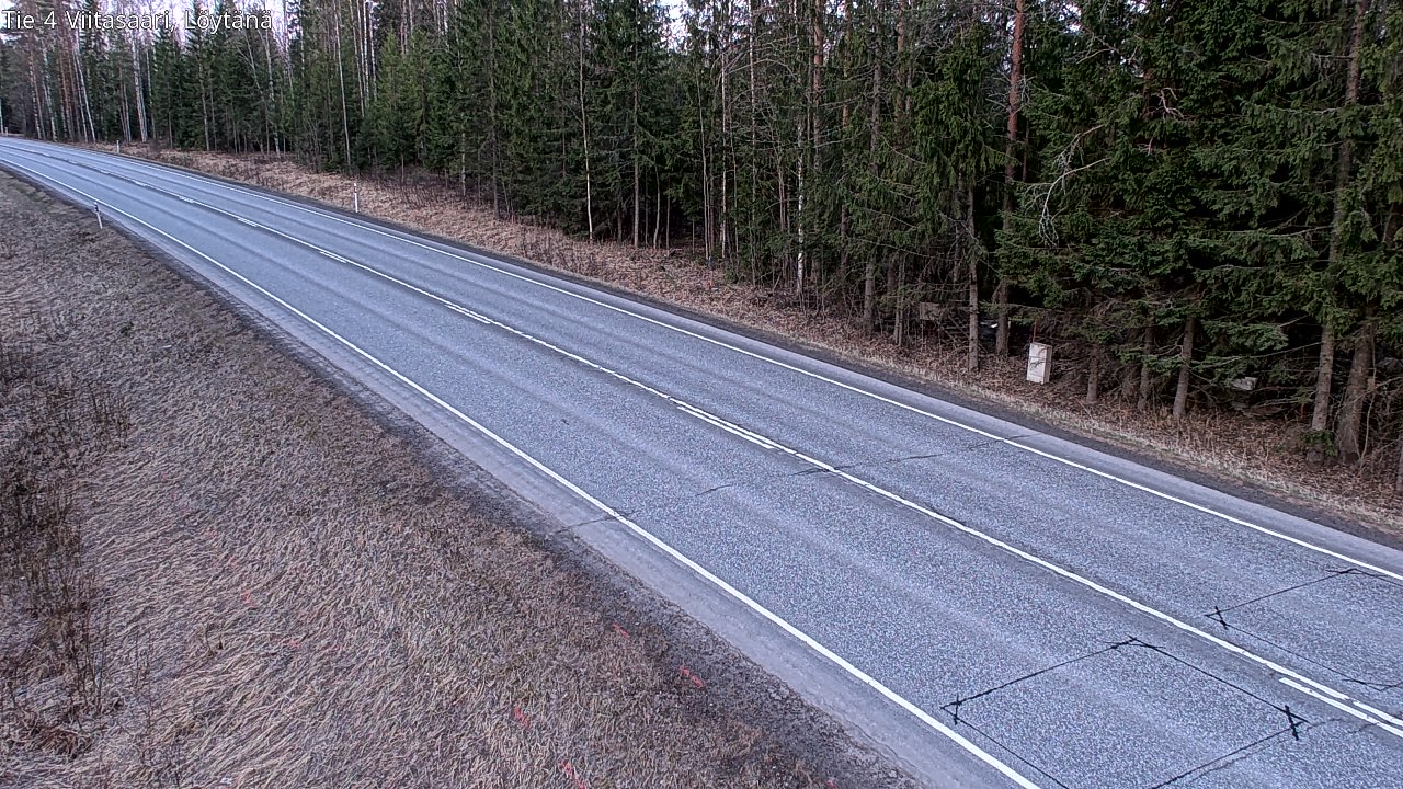 Weather Camera Image Väg 4 Viitasaari, Löytänä, Viitasaari, Keski-Suomi