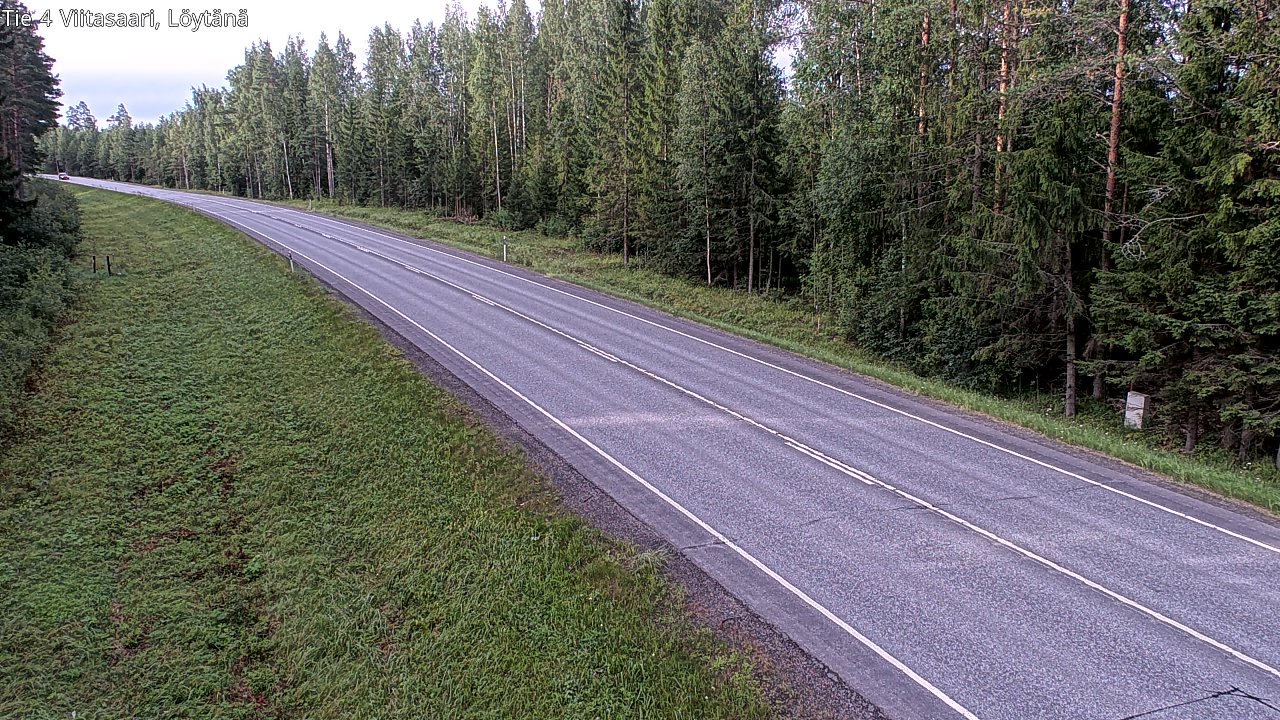 Weather Camera Image Väg 4 Viitasaari, Löytänä, Viitasaari, Keski-Suomi