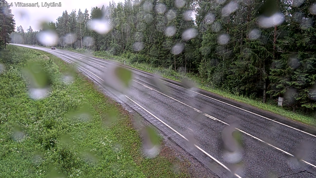 Weather Camera Image Väg 4 Viitasaari, Löytänä, Viitasaari, Keski-Suomi
