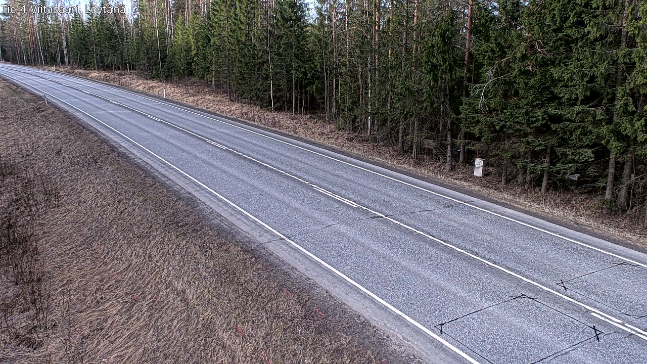 Weather Camera Image Väg 4 Viitasaari, Löytänä, Viitasaari, Keski-Suomi