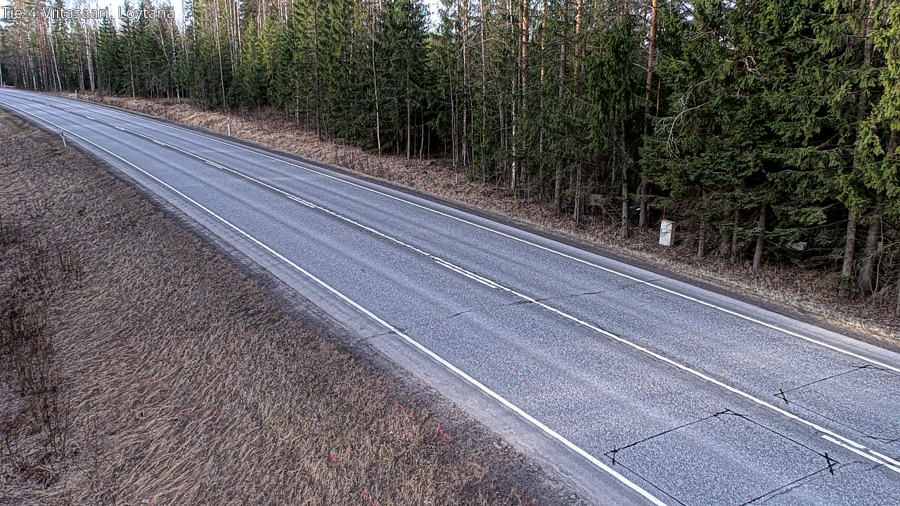 Weather Camera Image Väg 4 Viitasaari, Löytänä, Viitasaari, Keski-Suomi