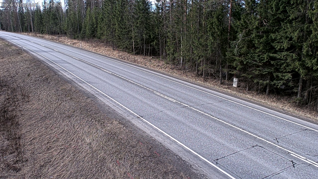 Weather Camera Image Road 4 Viitasaari, Löytänä, Viitasaari, Keski-Suomi