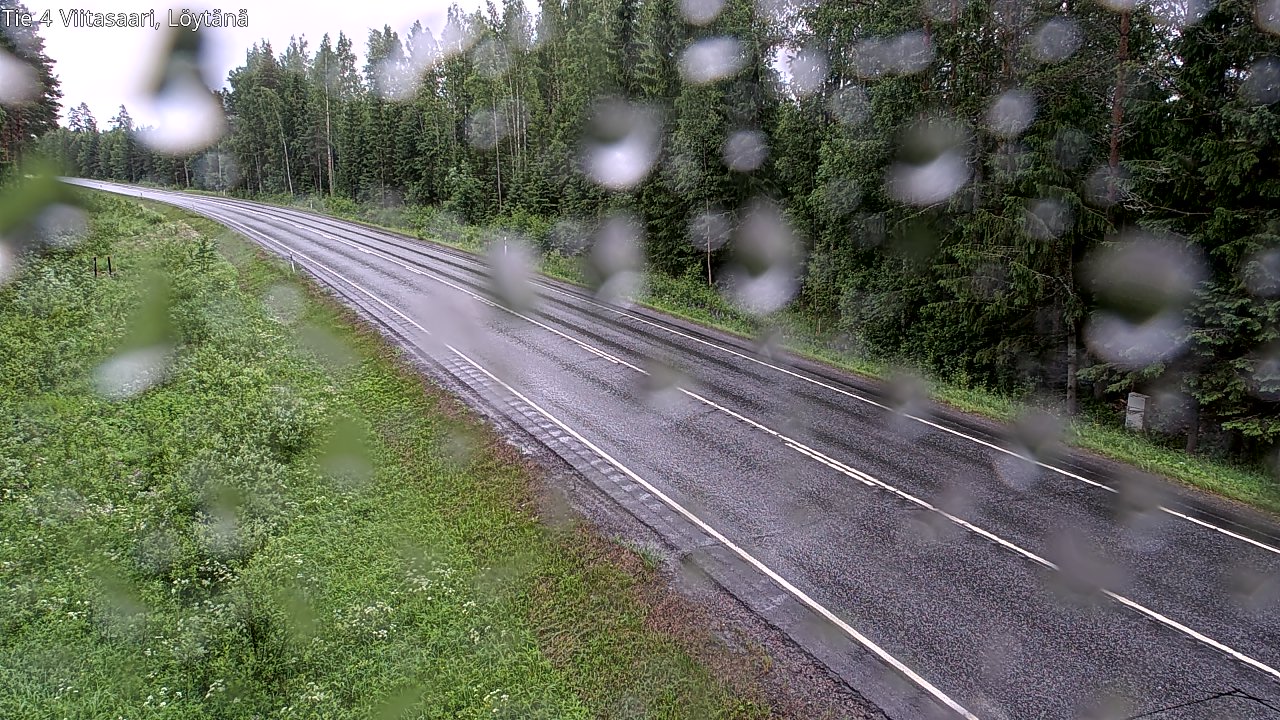 Weather Camera Image Väg 4 Viitasaari, Löytänä, Viitasaari, Keski-Suomi