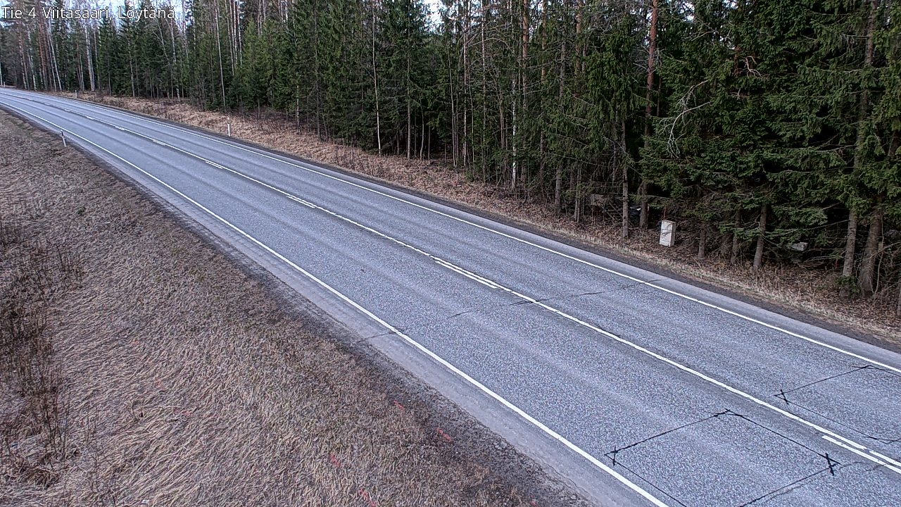 Weather Camera Image Väg 4 Viitasaari, Löytänä, Viitasaari, Keski-Suomi