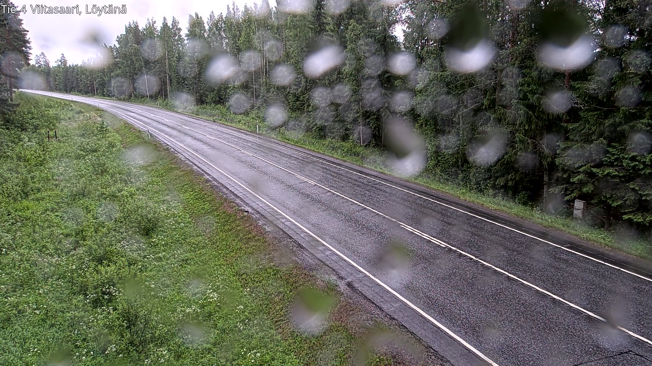 Weather Camera Image Väg 4 Viitasaari, Löytänä, Viitasaari, Keski-Suomi