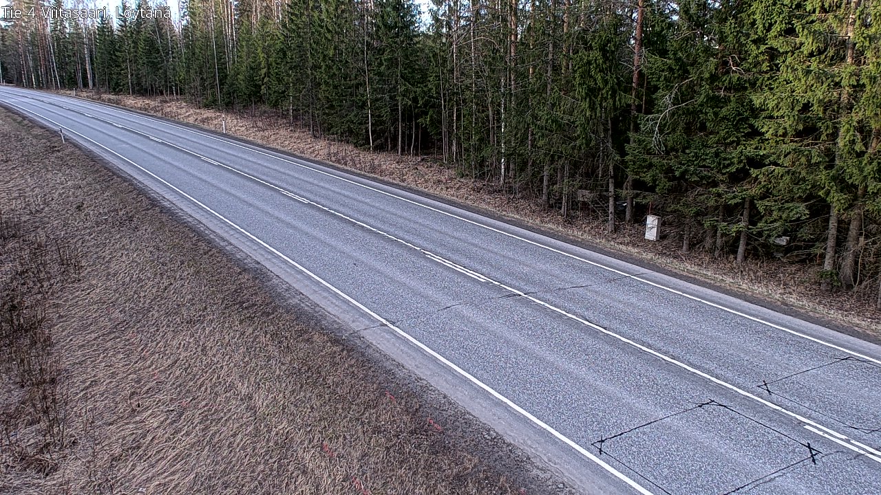 Weather Camera Image Väg 4 Viitasaari, Löytänä, Viitasaari, Keski-Suomi