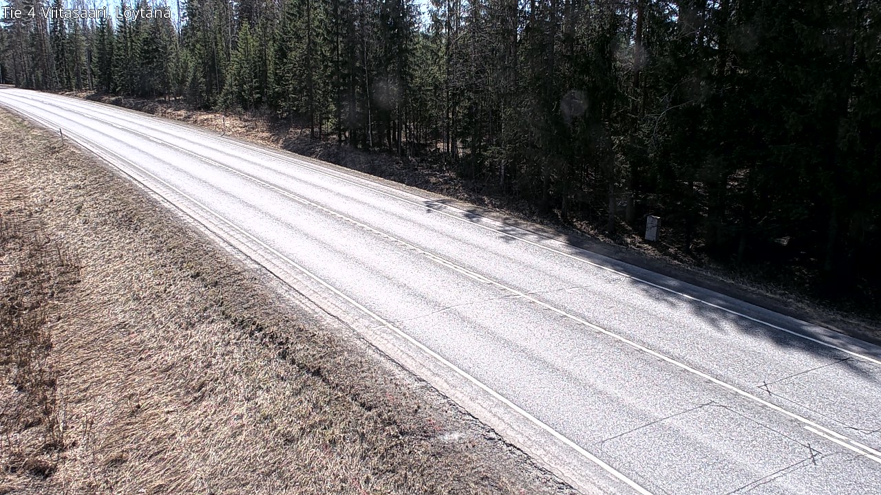 Weather Camera Image Road 4 Viitasaari, Löytänä, Viitasaari, Keski-Suomi
