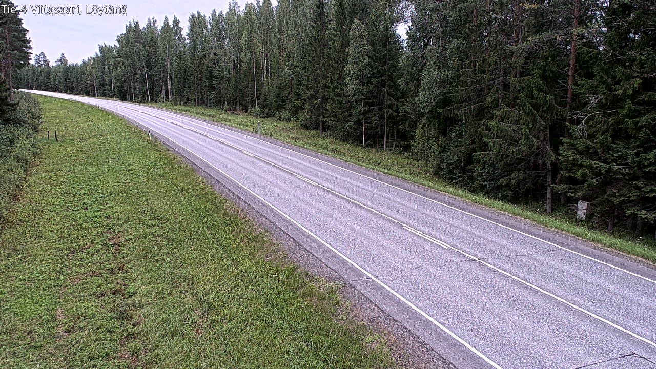 Weather Camera Image Väg 4 Viitasaari, Löytänä, Viitasaari, Keski-Suomi