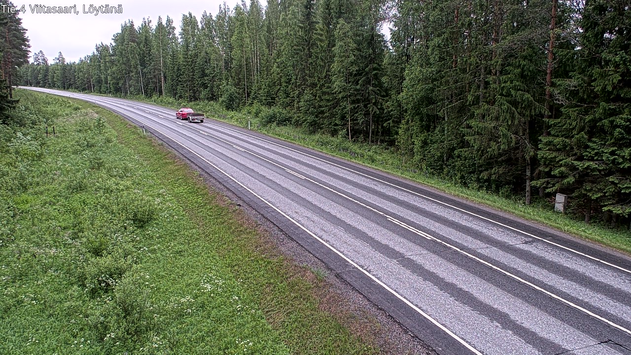 Weather Camera Image Väg 4 Viitasaari, Löytänä, Viitasaari, Keski-Suomi