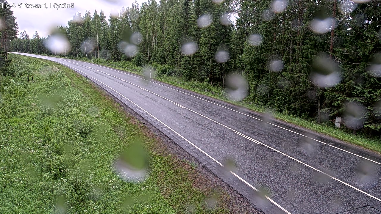 Weather Camera Image Väg 4 Viitasaari, Löytänä, Viitasaari, Keski-Suomi