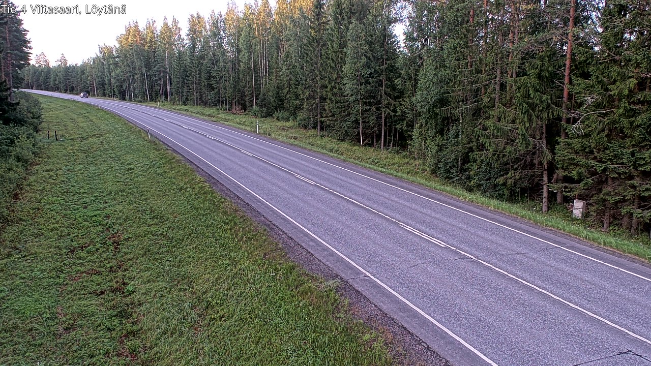Weather Camera Image Väg 4 Viitasaari, Löytänä, Viitasaari, Keski-Suomi