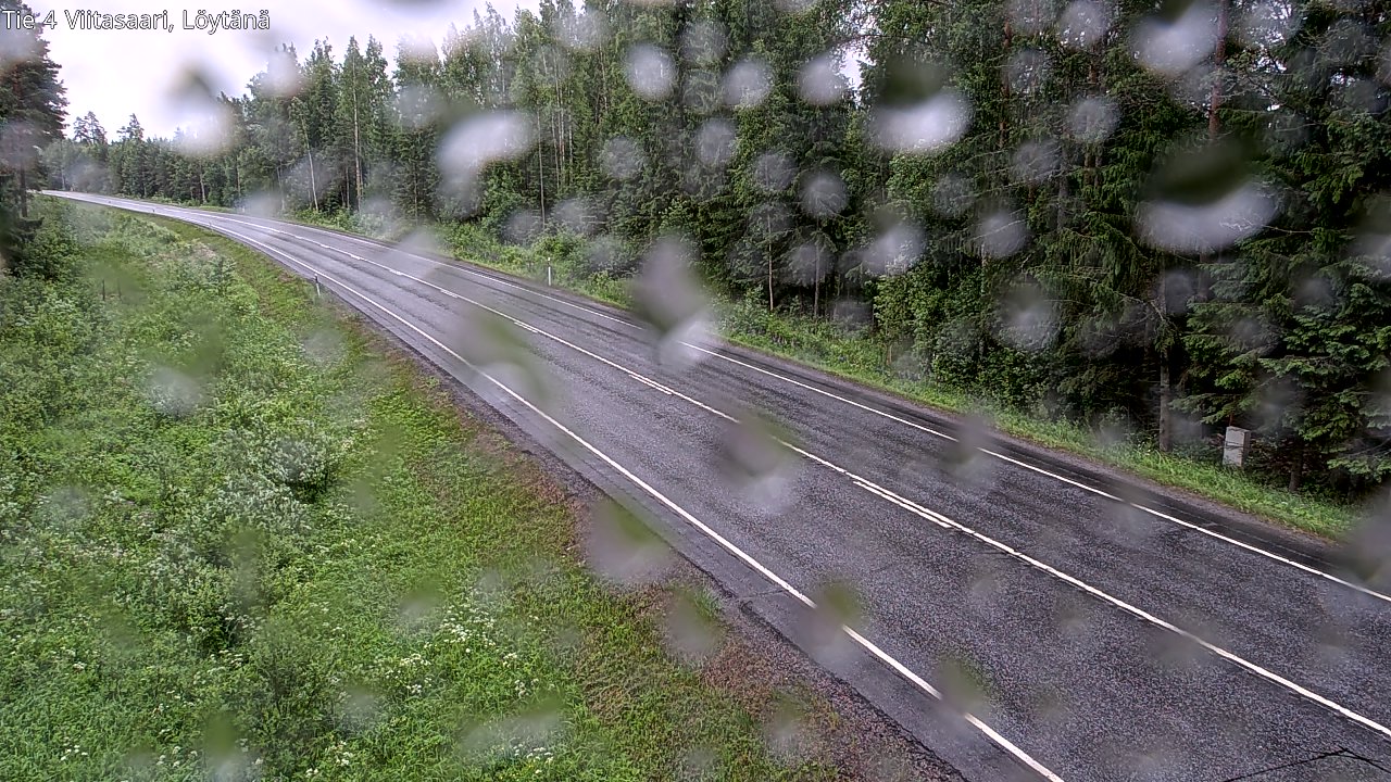 Weather Camera Image Väg 4 Viitasaari, Löytänä, Viitasaari, Keski-Suomi