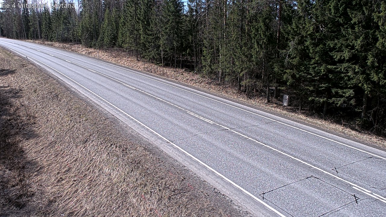 Weather Camera Image Road 4 Viitasaari, Löytänä, Viitasaari, Keski-Suomi