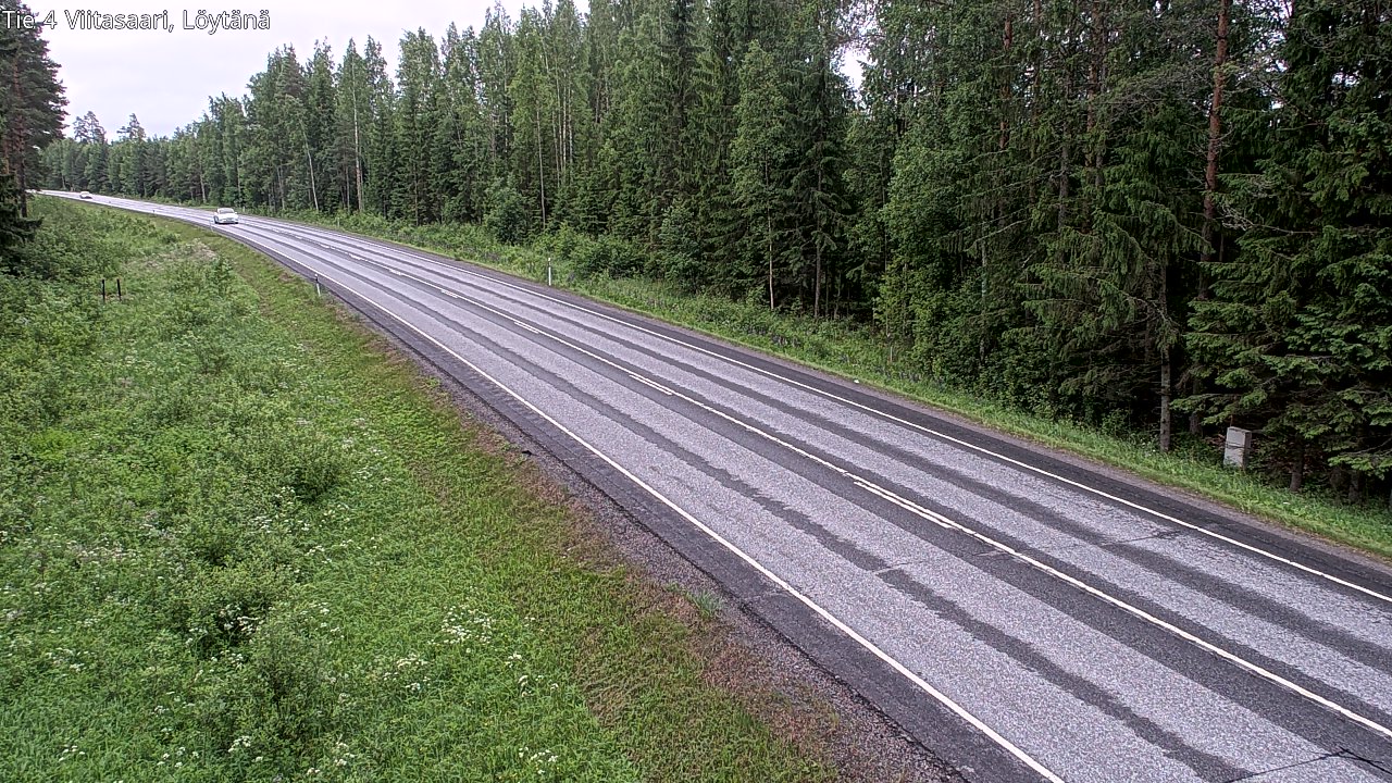 Weather Camera Image Väg 4 Viitasaari, Löytänä, Viitasaari, Keski-Suomi