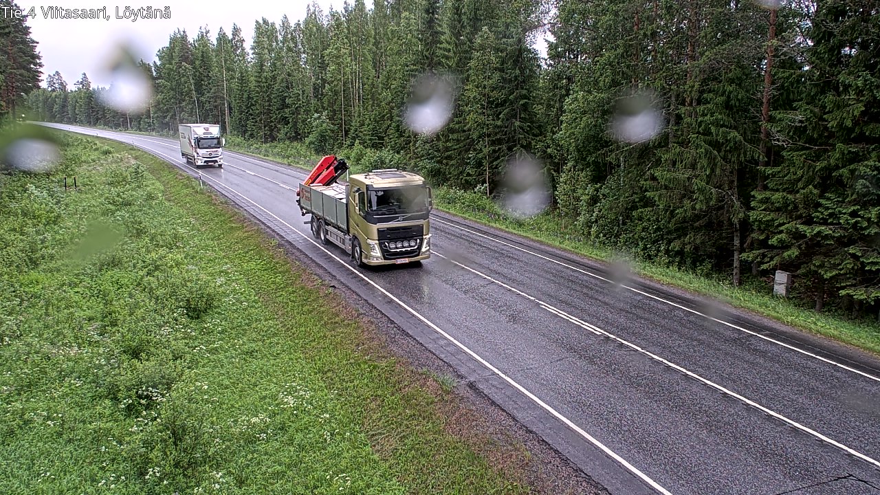 Weather Camera Image Väg 4 Viitasaari, Löytänä, Viitasaari, Keski-Suomi
