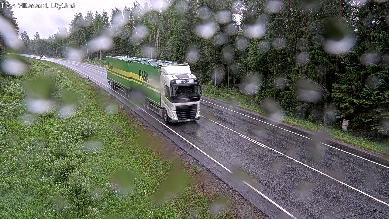Weather Camera Image Road 4 Viitasaari, Löytänä, Viitasaari, Keski-Suomi