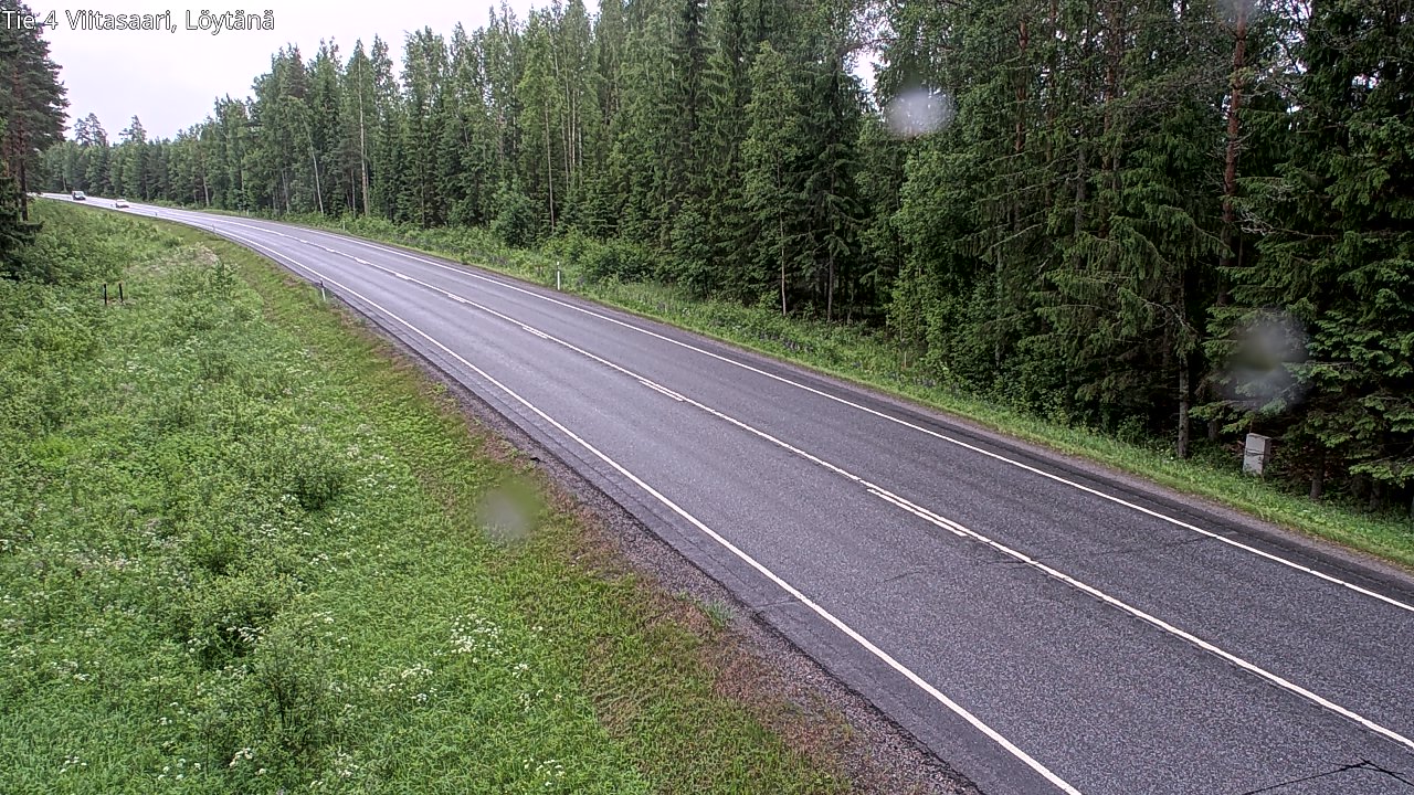 Weather Camera Image Väg 4 Viitasaari, Löytänä, Viitasaari, Keski-Suomi