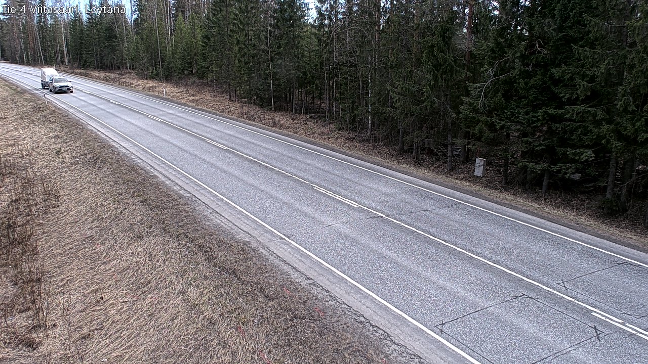 Weather Camera Image Road 4 Viitasaari, Löytänä, Viitasaari, Keski-Suomi