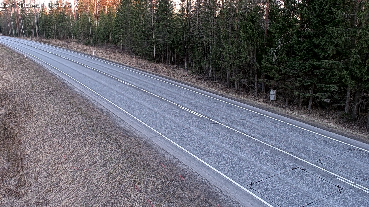 Weather Camera Image Road 4 Viitasaari, Löytänä, Viitasaari, Keski-Suomi